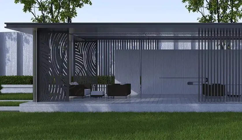 Corten Screen Panels