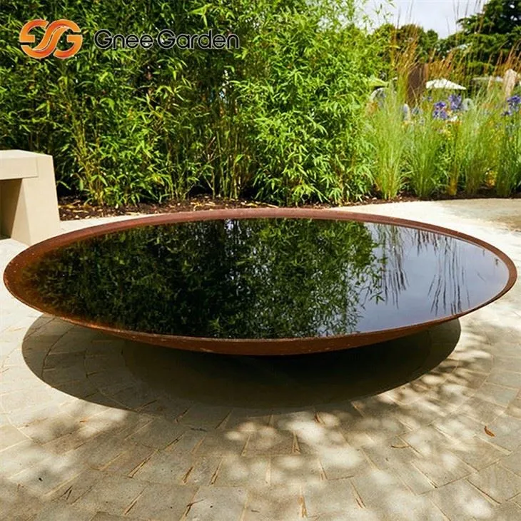 Corten Steel Fire Pit Weatherproof