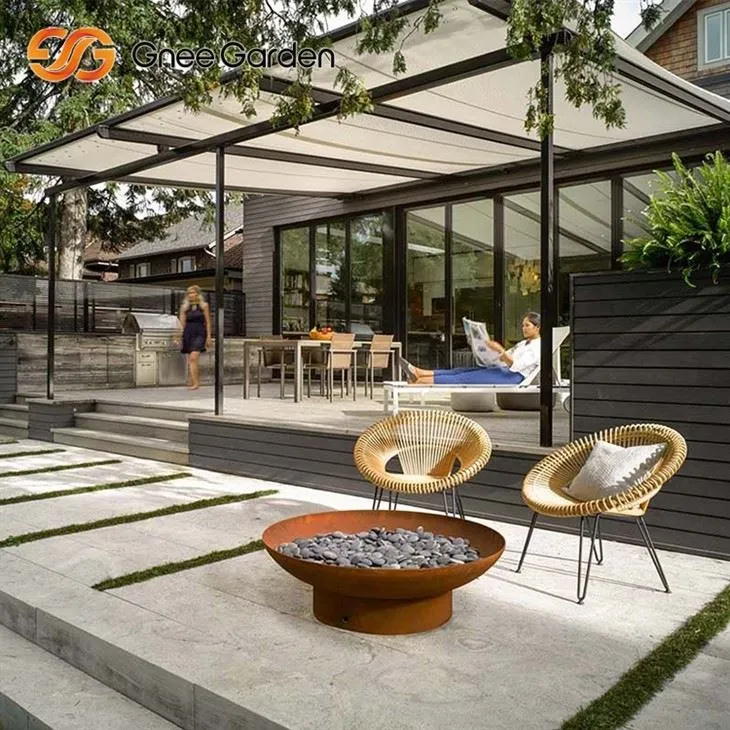 Corten Dual Function Fire Bowl Grill​