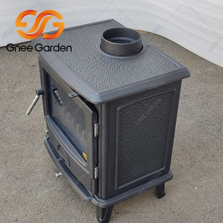 Antik öntöttvas kandalló