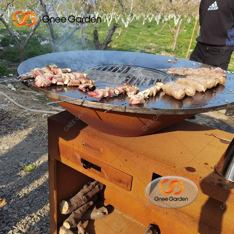 BBQ modellek Corten acél