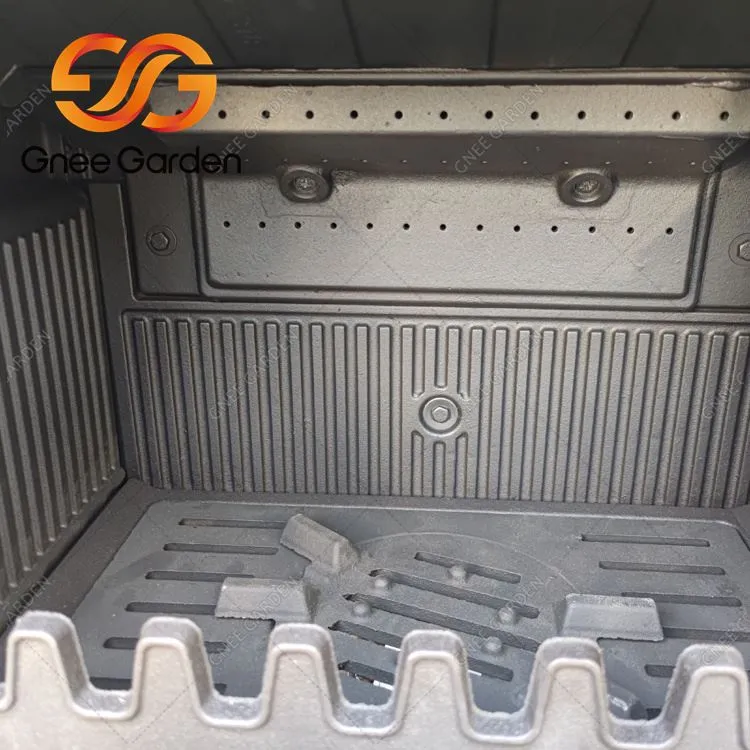 Öntöttvas kandallók beltéri fűtéshez