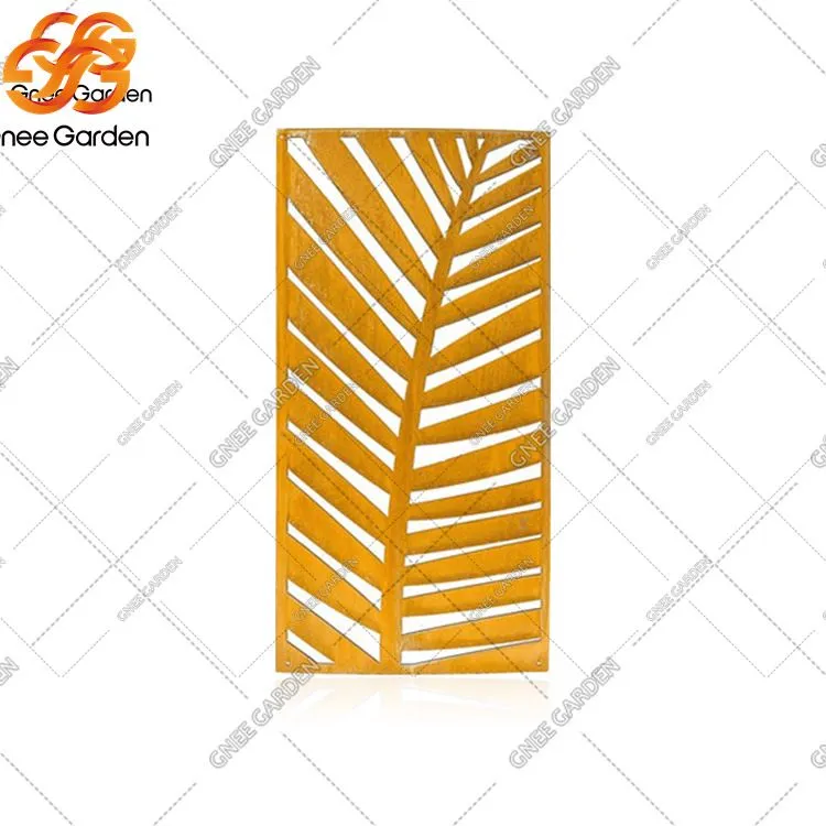 Corten Garden képernyőpanelek