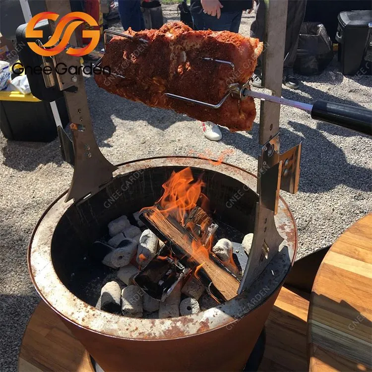 Corten fém burkolatú BBQ