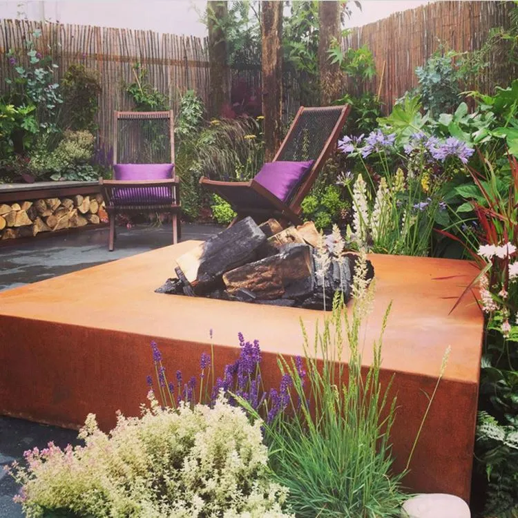 Corten Steel Fire Bowl