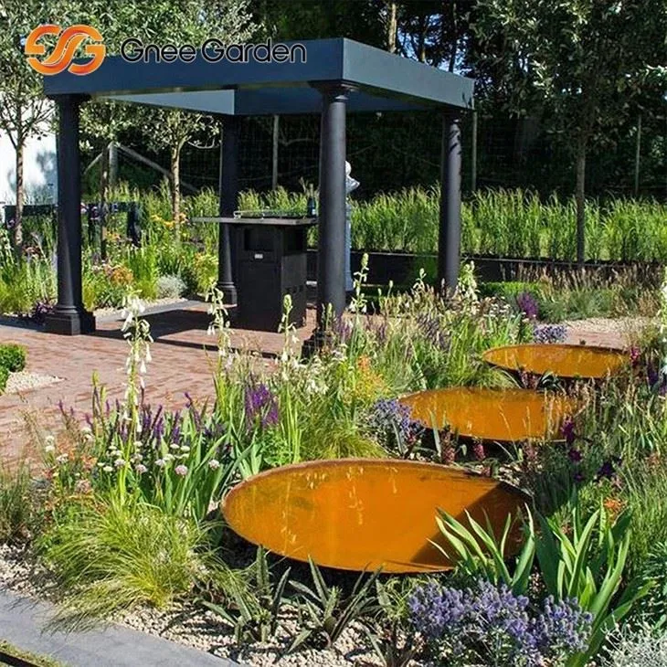 Corten acél tűz pite időjárásálló