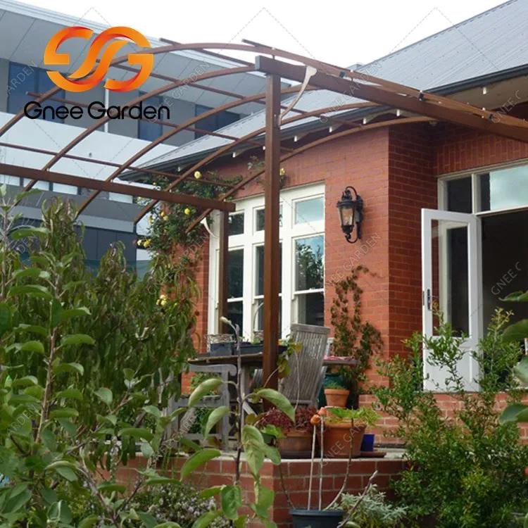 Corten Steel fém kerti pavilon