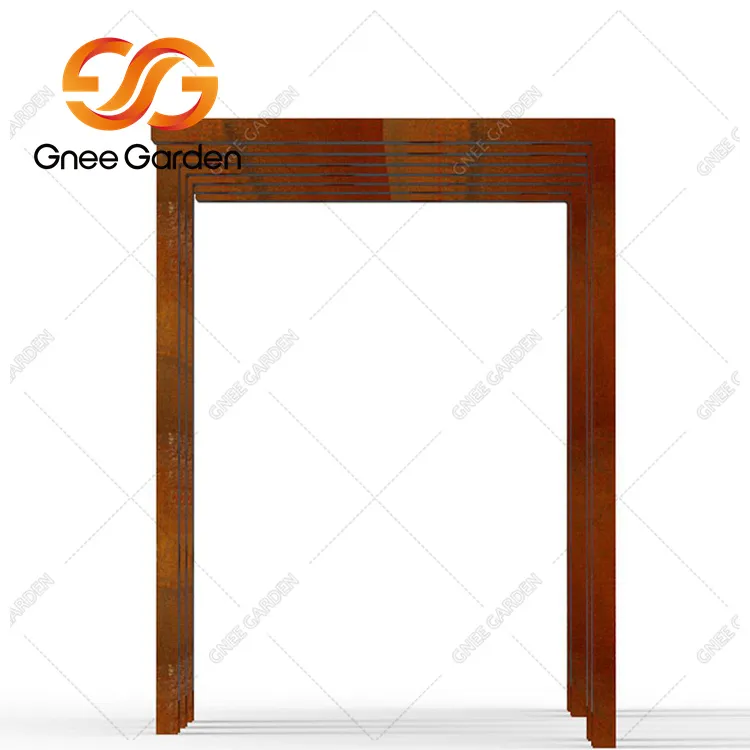 Corten Steel Patio Kerti pavilon