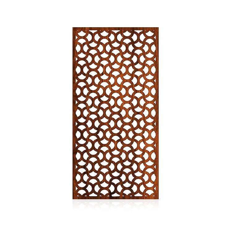 Corten Steel Privacy Screen dekoratív kerítés