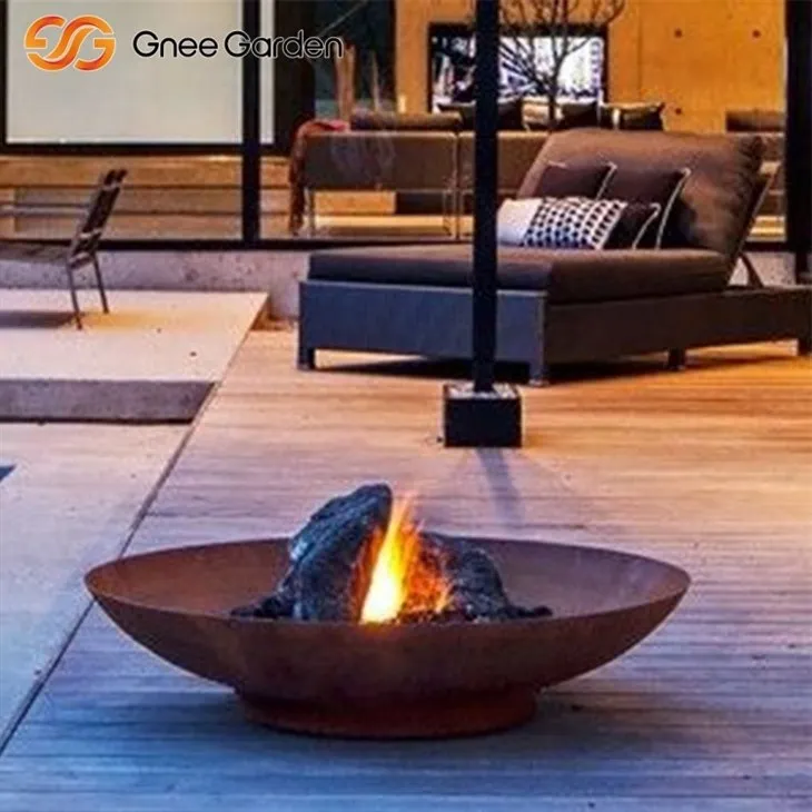 Corten Timeless Appeal Fire Pit Outdoor