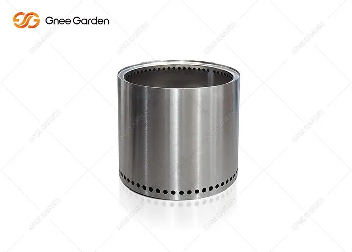 Dekoratív fém tűzrakás