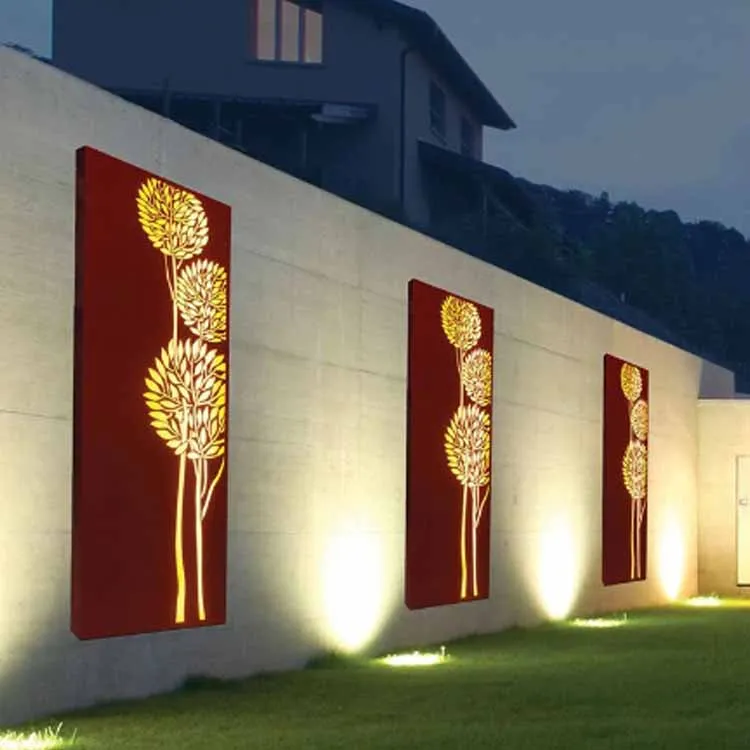 Tervező Corten Divider Screen