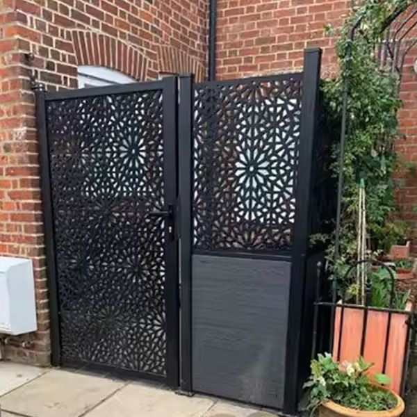 Corten Steel decorative gate