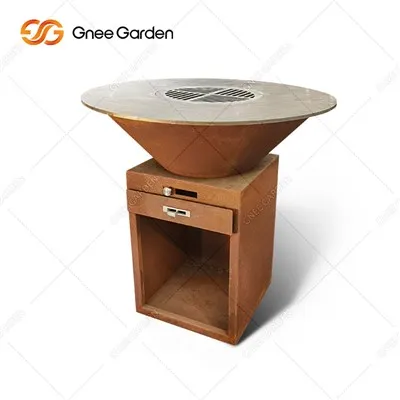 Backyard Fire Pit Grill.