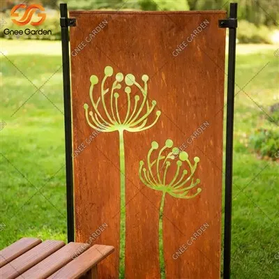 Corten acél lézeres vágás