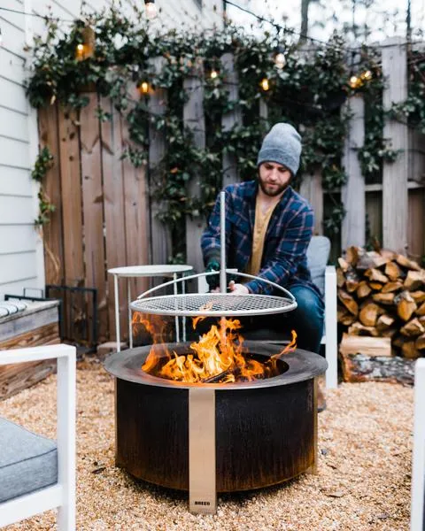 Rozsdamentes acél tűz edény