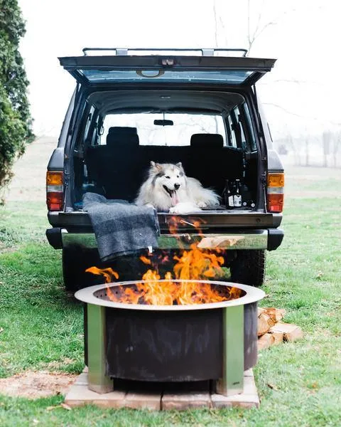 Rozsdamentes acél kültéri tűzhely